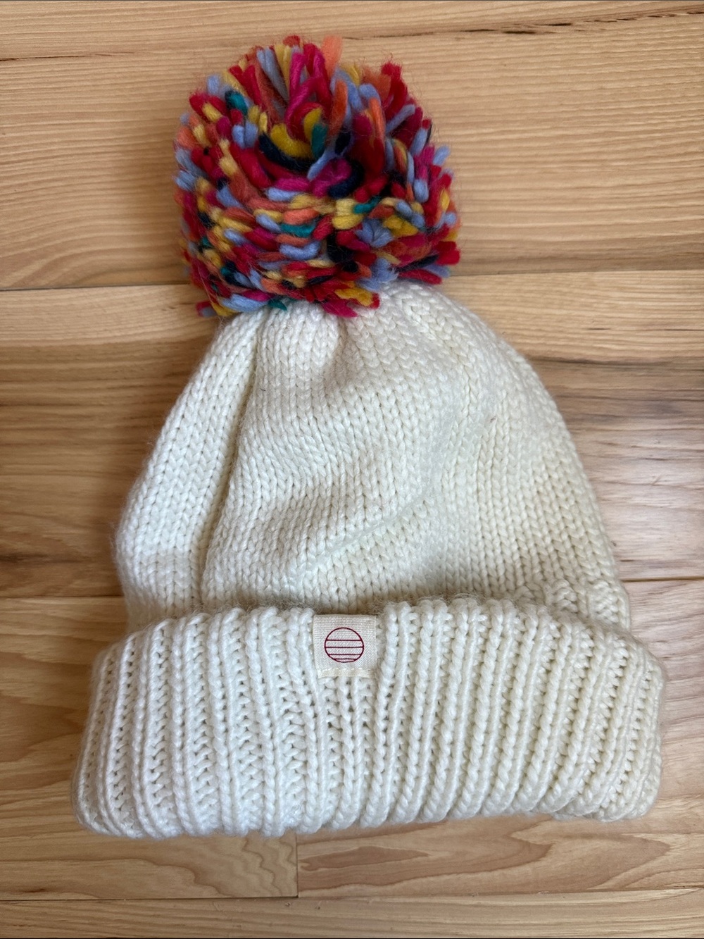 Marine Layer Multicolor Pom Pom Beanie